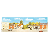 Peco OO Backscene: Market Town Extension
