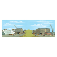 Peco N Backscene: Dock Extension