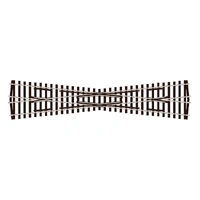 Peco OO/HO Code 75 Long Crossing (12deg Angle)