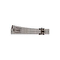 Peco N Right Hand Medium Radius Turnout Code 80 Insulfrog