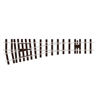 Peco G 45 1219mm Radius Left Hand Turnout
