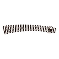 Peco OO/HO m Left Hand Curved Turnout