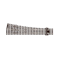 Peco OO/HO Medium Radius Right Hand Turnout code 75