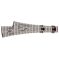 Peco OO/HO Asymmetric 3 Way Turnout code 75
