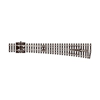 Peco N Point Right Hand Large Radius Electrofrog Turnout code 80