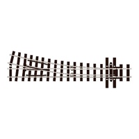 Peco OO-9/HOe Right Hand Turnout Electrofrog Code 80