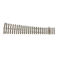 Peco OO/HO Streamline Bullhead - Large Radius Turnout Right Hand Code 75