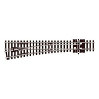 Peco N Gauge Unifrog Medium Radius Left Hand Turnout Code 55