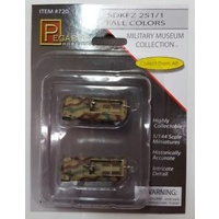 Pegasus 1/144 Sd. kfz. 251/1 Fall Colors - Prepainted