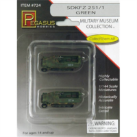 Pegasus 724 Sd. Kfz. 251/1 Green, prepainted
