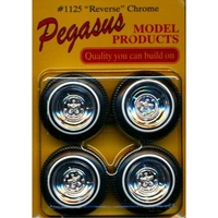 Pegasus 1/24 Chrome Reverse for Scale Models [1125]