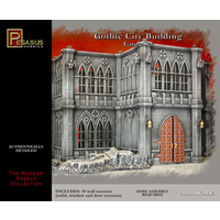 Pegasus 28mm Gothic City Building Large Set Plastic Model Kit [4923]