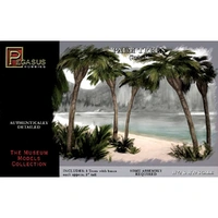 Pegasus 1/48 Small Palm Trees Style A Plastic Model Kit [6503]