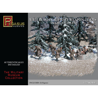 Pegasus 1/72 Russian Support Weapons Team - In Greatcoats PEG-7274