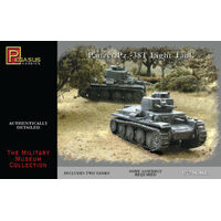 Pegasus 1/72 German Panzer 38T (2) Plastic Model Kit [7620]