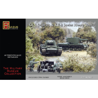 Pegasus 1/72 KV-1 & KV-2 Soviet Tanks PEG-7665