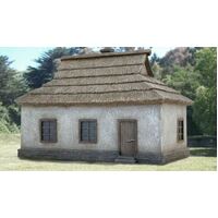 Pegasus 7801 1/72 Ukrainian Style House - Pre-painted cold cast (1 per pack)