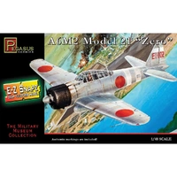 Pegasus 1/48 A6M2 Model 21 "Zero" Plastic Model Kit [8409]