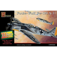 Pegasus 8414 1/48 Focke Wulf Fw-190 A3, snap kit