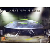 Pegasus 1/72 Area 51 UFO A.E.-341.15B Plastic Model Kit [9100]