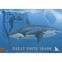 Pegasus 1/18 Great White Shark with Cage and Diver