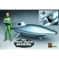 Pegasus 1/18 My Favorite Martian - Uncle Martin and Spaceship, pre-built