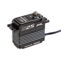 Power HD S25 Standard Brushless Motor Titanium and Steel Gear Digital Servo - Red