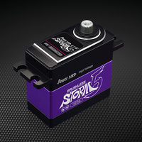 Power HD STORM-5 Standard Brushless Motor Titanium & Aluminium Gear Servo 