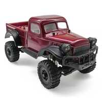 Panda Hobby 1/18 Tetra K1 Sport 1950's Crawler RTR - Maroon