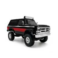 Panda Hobby 1/18 Tetra X2 Scale Mini Crawler - Black/ Red