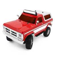 Panda Hobby Tetra X2 1/18 Scale Crawler RTR, Red / White, PHT1803RW