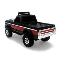 Panda Hobby Tetra X2T 1/18 Scale Crawler RTR, Black / Red, PHT1804BLK