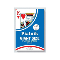 Piatnik Giant Size - 54 Playing Cards 5in x 7in PIA1399
