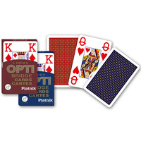 Piatnik Opti Bridge Large 4 Index S/D