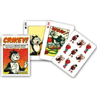 Piatnik Crikey Vintage Comic Art Poker Card Deck