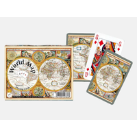 Piatnik World Map Playing Cards PIA2236