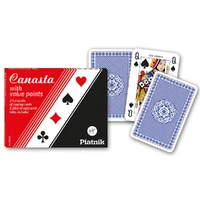 Piatnik Canasta Twin Pack With Value Points PIA2303
