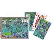 Piatnik Van Gogh Iris Double Deck Bridge