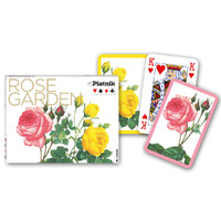 Rose Garden Bridge Double Deck Playing Cards