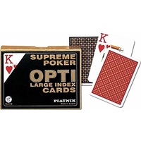 Piatnik Opti Poker Large Index Double