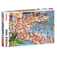 Piatnik 1000pc Ruyer, Beach Day Jigsaw Puzzle