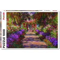 Piatnik 1000pc Monet, Path In Monets Garden Jigsaw Puzzle