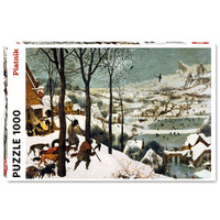 Piatnik 1000pc Bruegel, Hunters In Snow Jigsaw Puzzle