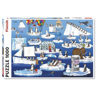 Piatnik 1000pc Gunga, Everyday Antarctic Life Jigsaw Puzzle