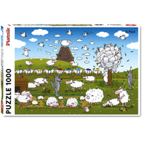 Piatnik 1000pc Gunga, Sheep In Paradise Jigsaw Puzzle