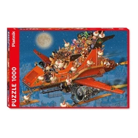 Piatnik 1000pc Ruyer; Christmas Jet  Jigsaw Puzzle