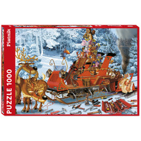 Piatnik 1000pc Santa's Sleigh Repair Jigsaw Puzzle