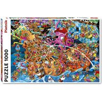 Piatnik 1000pc Crisp, The Pink Pirate Jigsaw Puzzle