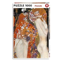 Piatnik 1000pc Klimt; Watersnakes Ii  Jigsaw Puzzle