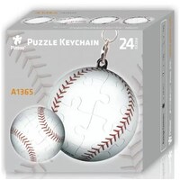 Pintoo 24pcs Keychain Baseball Jigsaw Puzzle